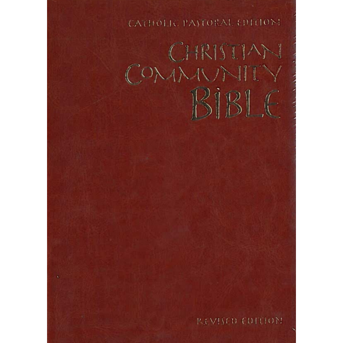 Christian Community Bible PU, DUO, Gold,